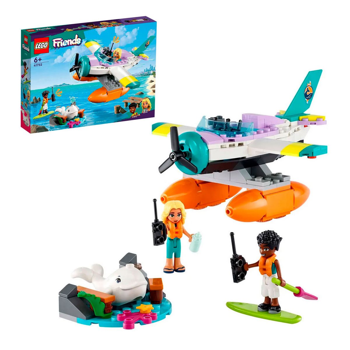 Avión De Rescate Marítimo Lego Friends